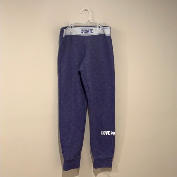 PINK Victoria’s Secret Purple Sweatpants - Women’s Size Small - Picture 2 of 5